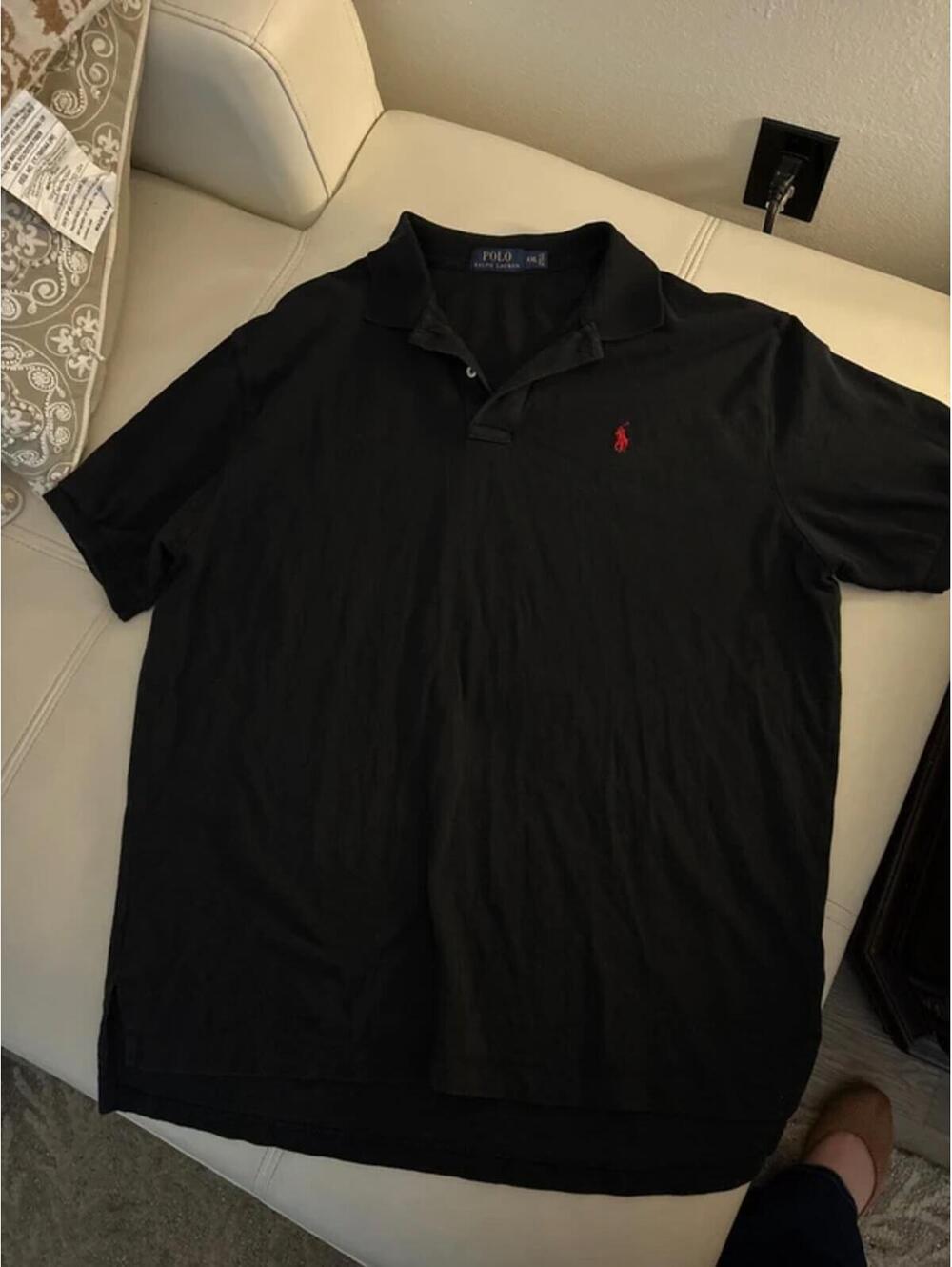 Polo Ralph Lauren Black Polo size XXL